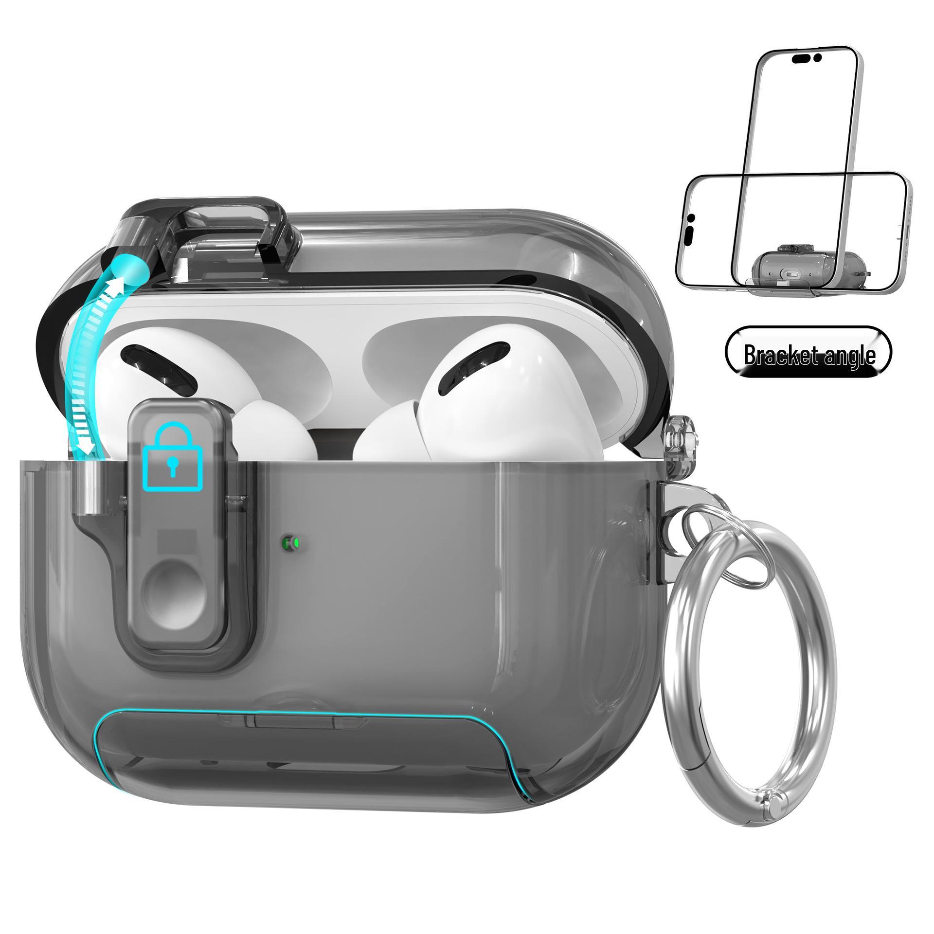 

Защитный чехол для Apple AirPods Pro - Прозрачный, Мягкий чехол для наушников AirPods 4/3 Pro2/3 AirPods Pro 2