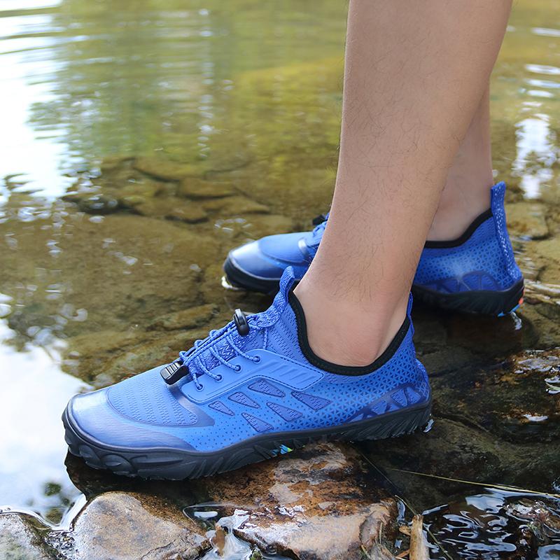 Unisex Water Barefoot Shoes Upstream Swimming Aqua Shoes Drainage Wading Sandals For Gym Yoga Diving Surf Hiking Sports Sneakers