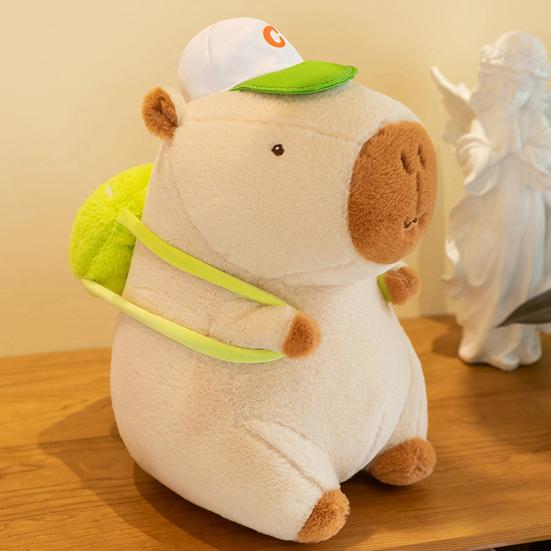 Baseball Tennis Capybara Plush Toy Animal Plushie Stuffed Comfort Doll Pillow
