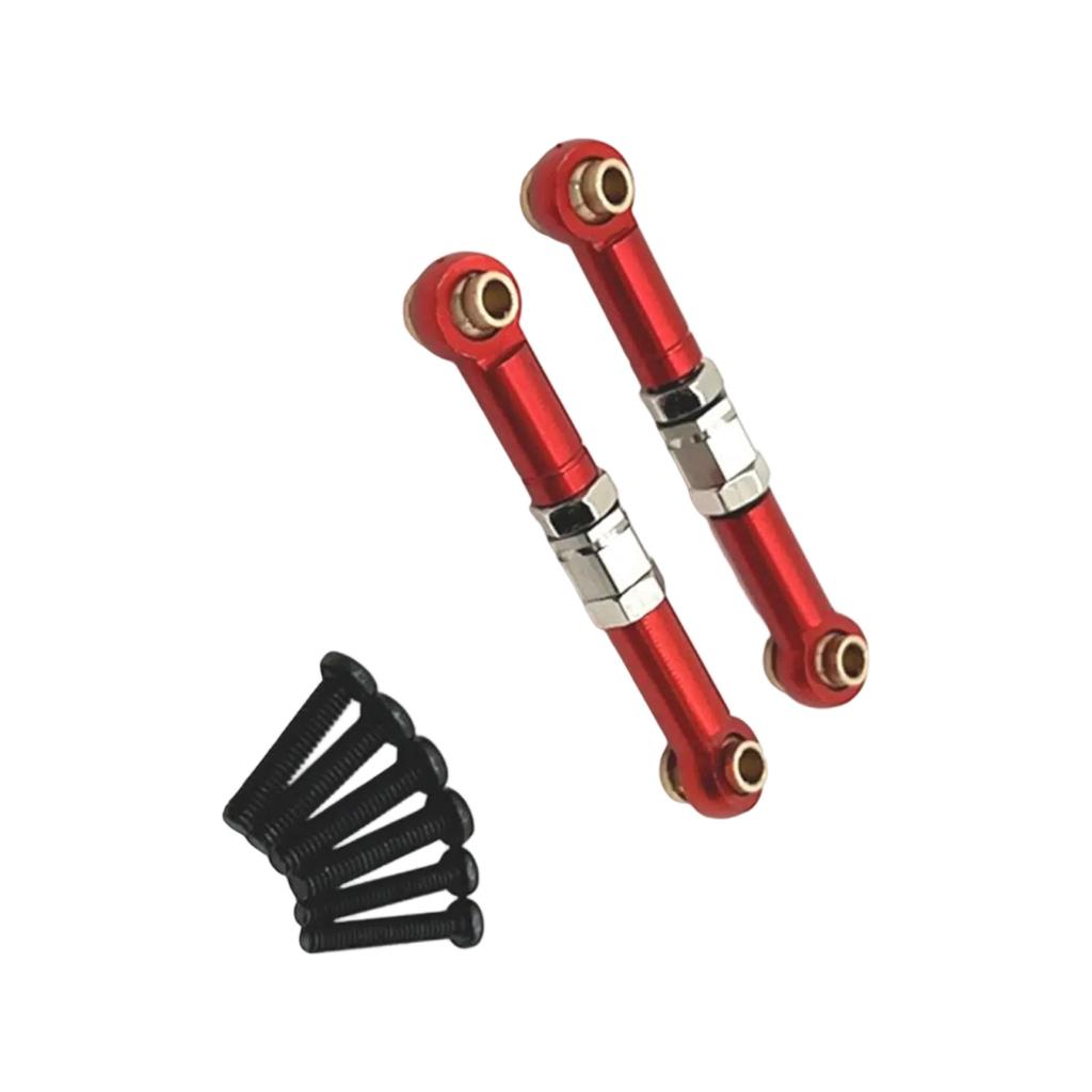 Aluminum Alloy Steering Linkage Adjustable Pull Rod for MJX 1/14 14209 14210 Remote Control Car Accessories Model Kits