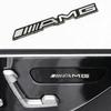 1pcs Letter Emblem Badge for Mercedes Benz AMG Interior Center Console Fob Logo Car Styling Accessory 3D Sticker for C E GLK GLA AVF9