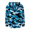 European & American Multi-color Camouflage Hoodie with Patch Pockets (H10552)