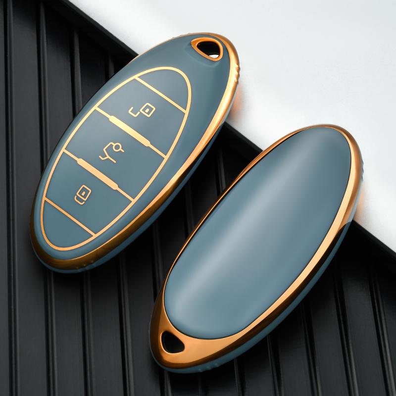 For FAW Besturn TPU Car Key Cover T77 Pro B70 T99 T55 T33 Auto Accessories Smart Remote Fobs Key Case Protector Keychain Holder
