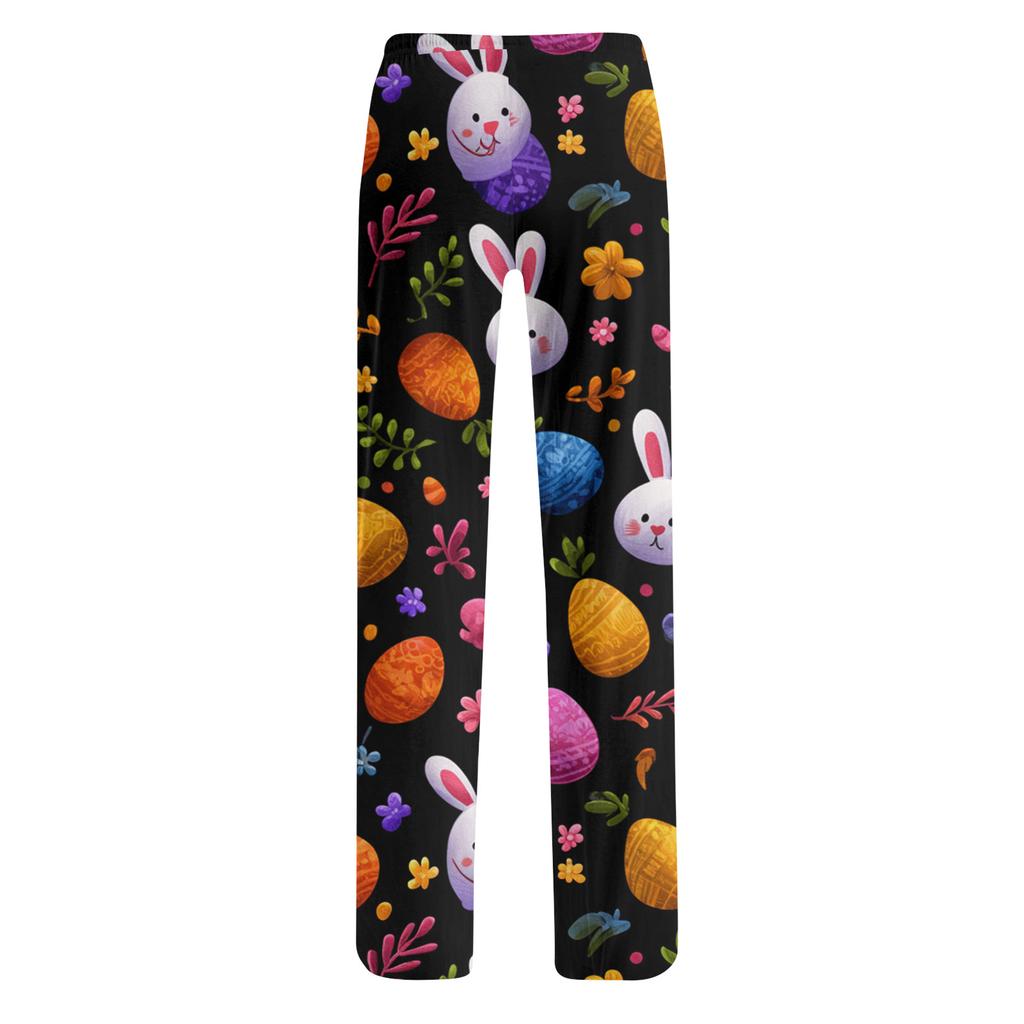 Dámské Módní Volné Ležérní Tištěné Ležérní Kalhoty