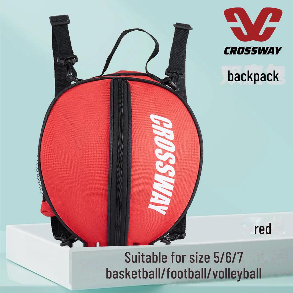 Crossway Oxford Cloth Sports Backpack for Basketball and Football Storage