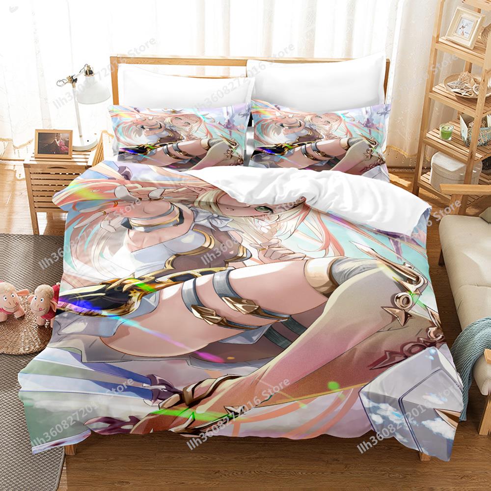 Game Epic Seven Bedding Set Single Twin Full Queen King Size Bed Set Adult Kid Bedroom Duvet cover Sets 3D Anime Bed Sheet Sets