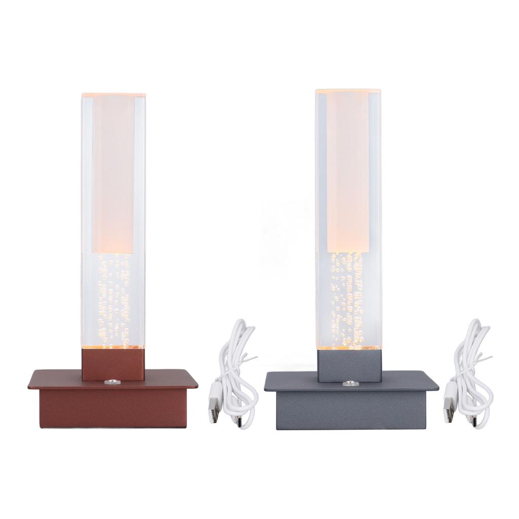 Cordless Table Lamp Stepless Dimming 3 Color Temp IP54 Water Resistant Rechargeable Touch Control Ac