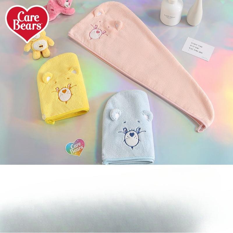 Love Little Bear Coral Fleece Absorbent Dry Hair Cap Quick-Drying Shampoo Dry Towel Prevents Hair From Falling Out