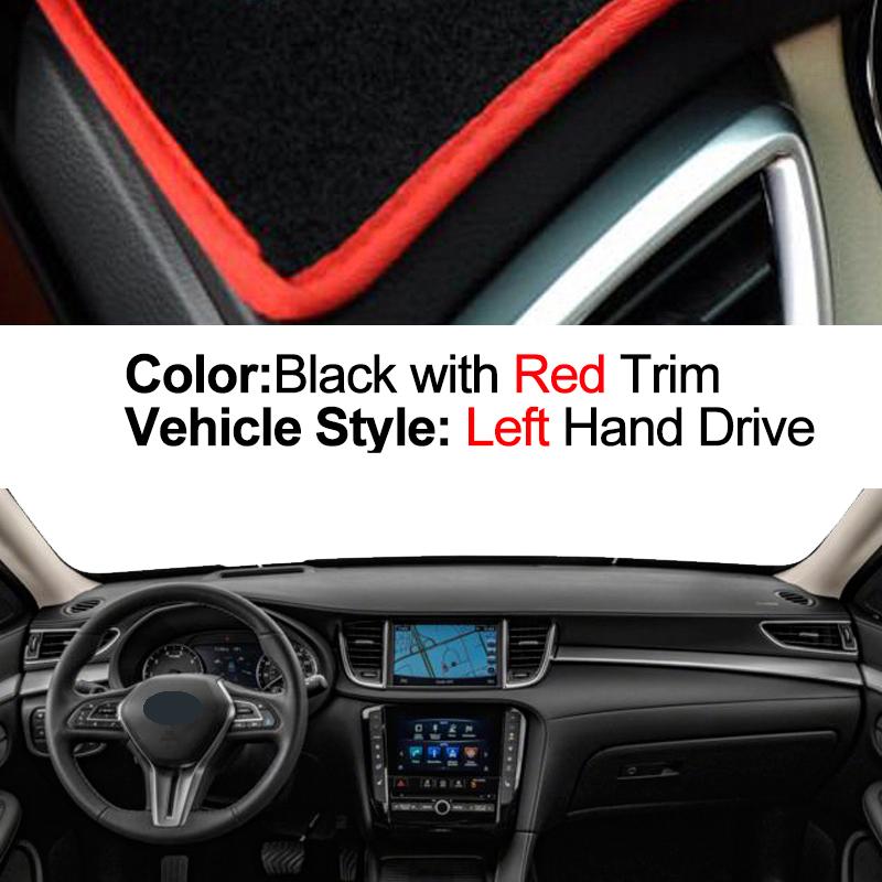 

Car Auto Inner Dashboard Cover For Infiniti QX50 II MK2 2018 2019 2020 2026 Center Console Protector Carpet Dashmat Sun-shade