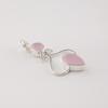 Rose Chalcedony Gemstone 925 Sterling Silver Handcrafted Jewelry Pendant 1.60" For Gift PP-13-15