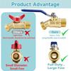 CYCLI-IBC Tote Tank Adapter Kit 275-330 Gallon 2.44" Fineness 2" Fineness And 2" Coarseness Thread 3/4" Male NPT Inlet X3/4" Mal
