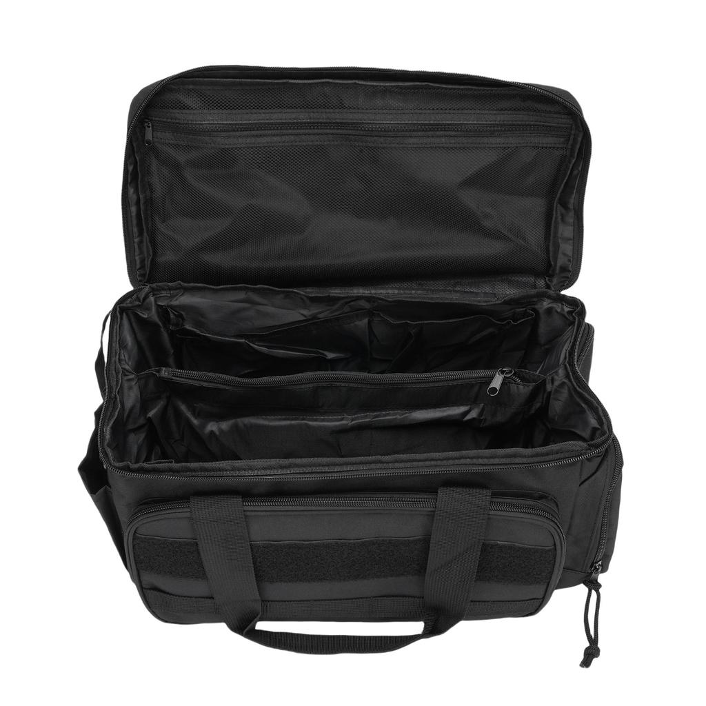 14 Inch Heavy Duty Tool Bag Nylon Multi Pockets Tool Storage Organizer Bag with Padded Handle for Home Outdoor Maintenance