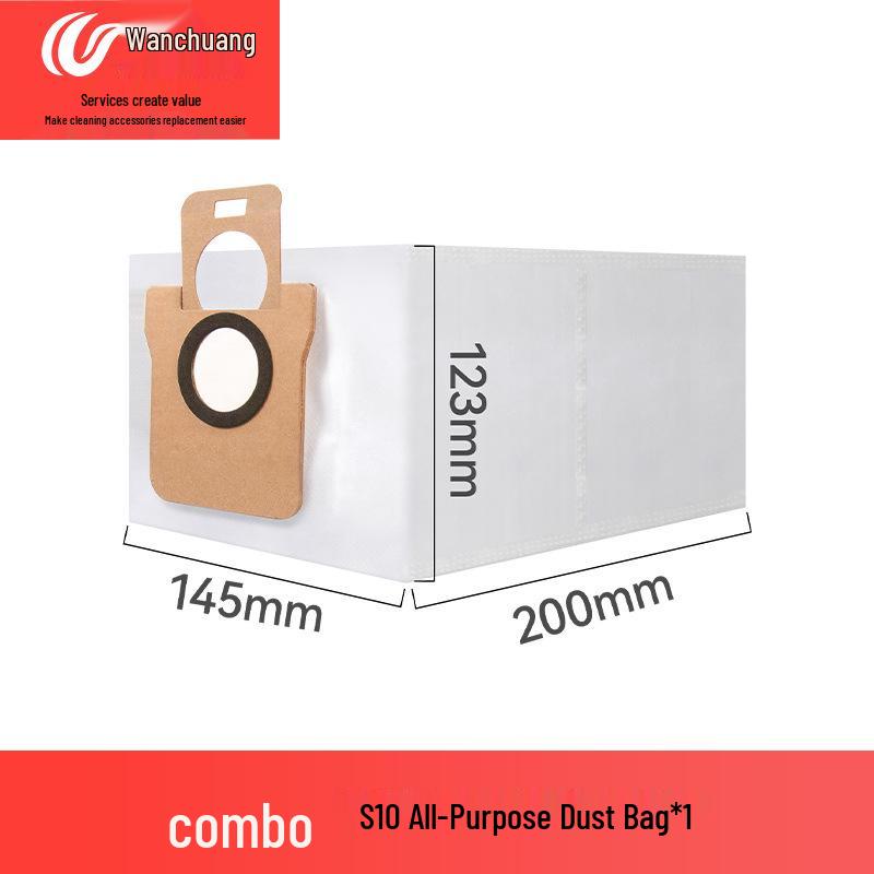 Xiaomi Mijia M30 Pro Robot Vacuum Accessories: Side Brush, Mop Cloth, HEPA Dust Bag, Cleaning Solution