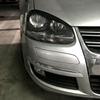 For Volkswagen VW Golf 5 MK5 GTI R 2003-2008 2PCS Headlights Eyebrow Eyelids Chrome Trim Cover Car Styling