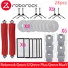 Fit for Roborock Qrevo Pro/ Qrevo MaxV/ Qrevo S Robot Vacuum Accessories Mop Hepa Filter Main Side Brush Parts Replacement