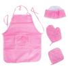 Apron And Hat Set with Oven Mitt - Culinary Play Costume