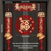 Chinese New Year Spring Couplets Spring Festival Creative Decor Door Sticker Door Banners Window Home Decor New Year Decorations