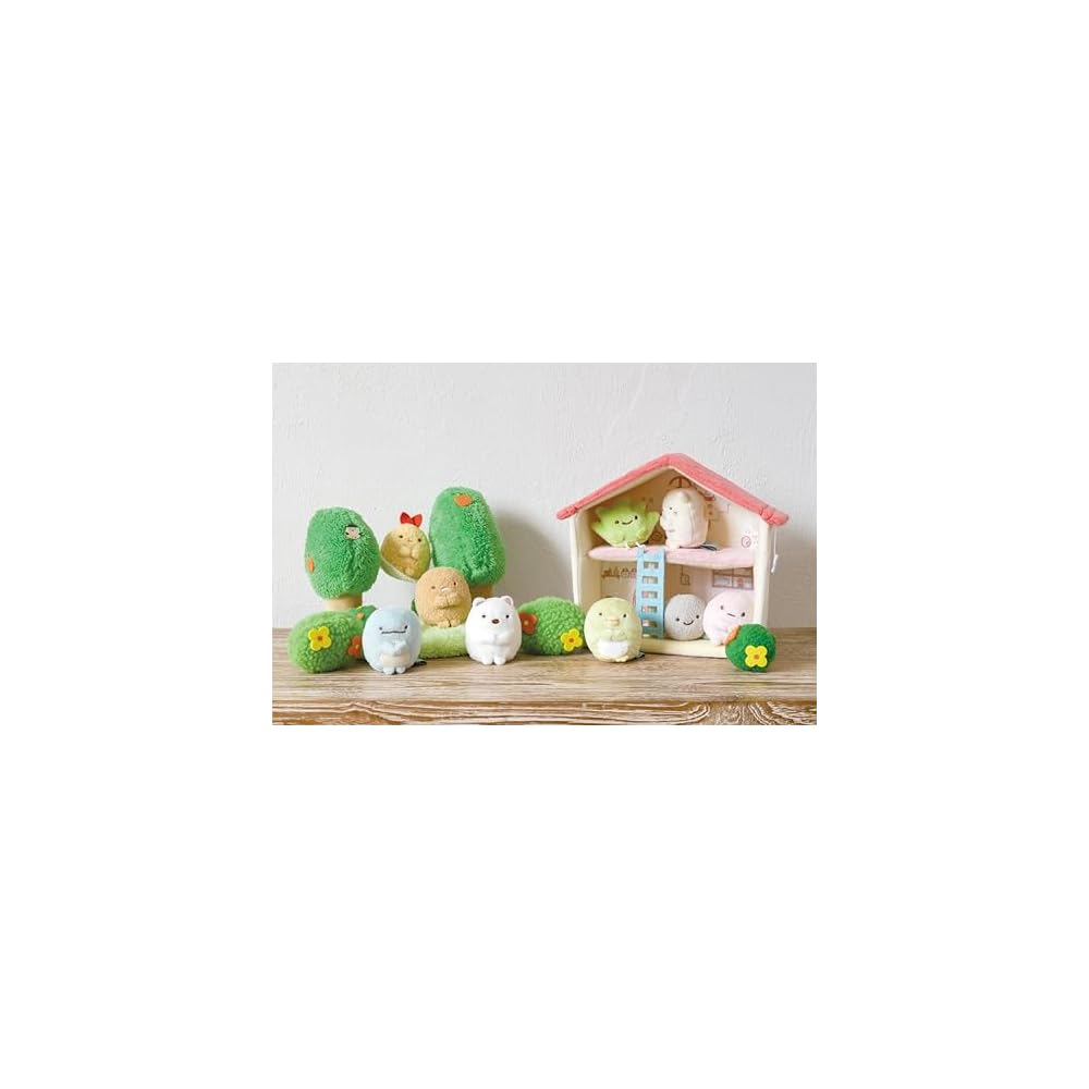 San-X Sumikko Gurashi Plush Toy Lizard Approx. 60x50x60mm for Ages 6 and Up