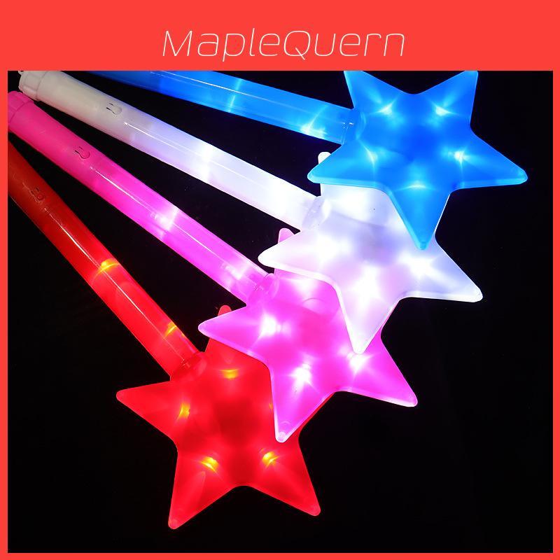 Large Colorful Star Shaped Flashing Stick Perfect For Concerts And Parties