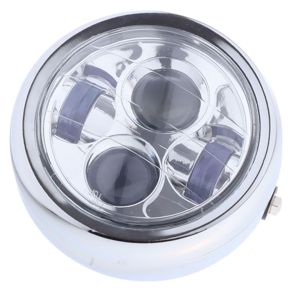 

6.5inch Motorcycle Round Headlight LED Bulb Universal for 12v Motorbike Waterproof :IP67 белый