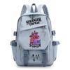 Stranger Things Teenage Printed Backpack Large Capacity Student Schoolbag