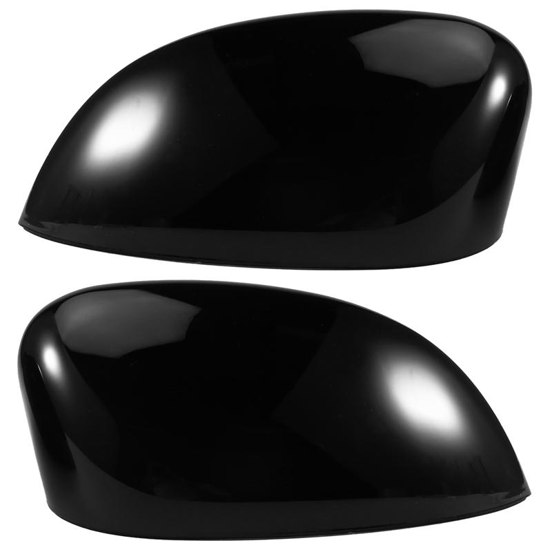ABLZ-Car Side Wing Mirror Cover Rearview Mirror Cover Side Mirror Cover 735452185 735452186 For Fiat 500 2007-
