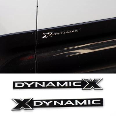 2 Stück X-DYNAMIC Autoemblem Auto Karosseriesticker Autozubehör für Land Rover