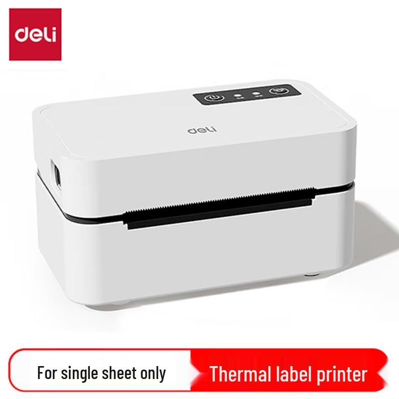 Deli GE390 USB Thermal Label Printer CN plug (adapter included)