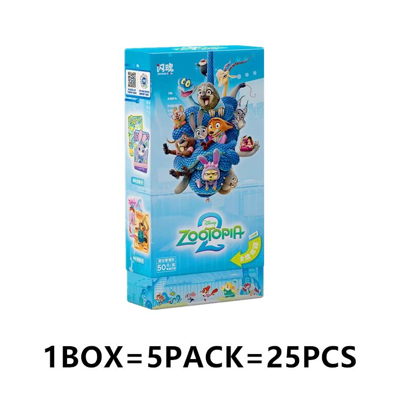 Genuine Zootopia 2 Series Global Tracking Lite Edition ANC Anniversary Card Film Peripheral Collection Cards Toys Gifts