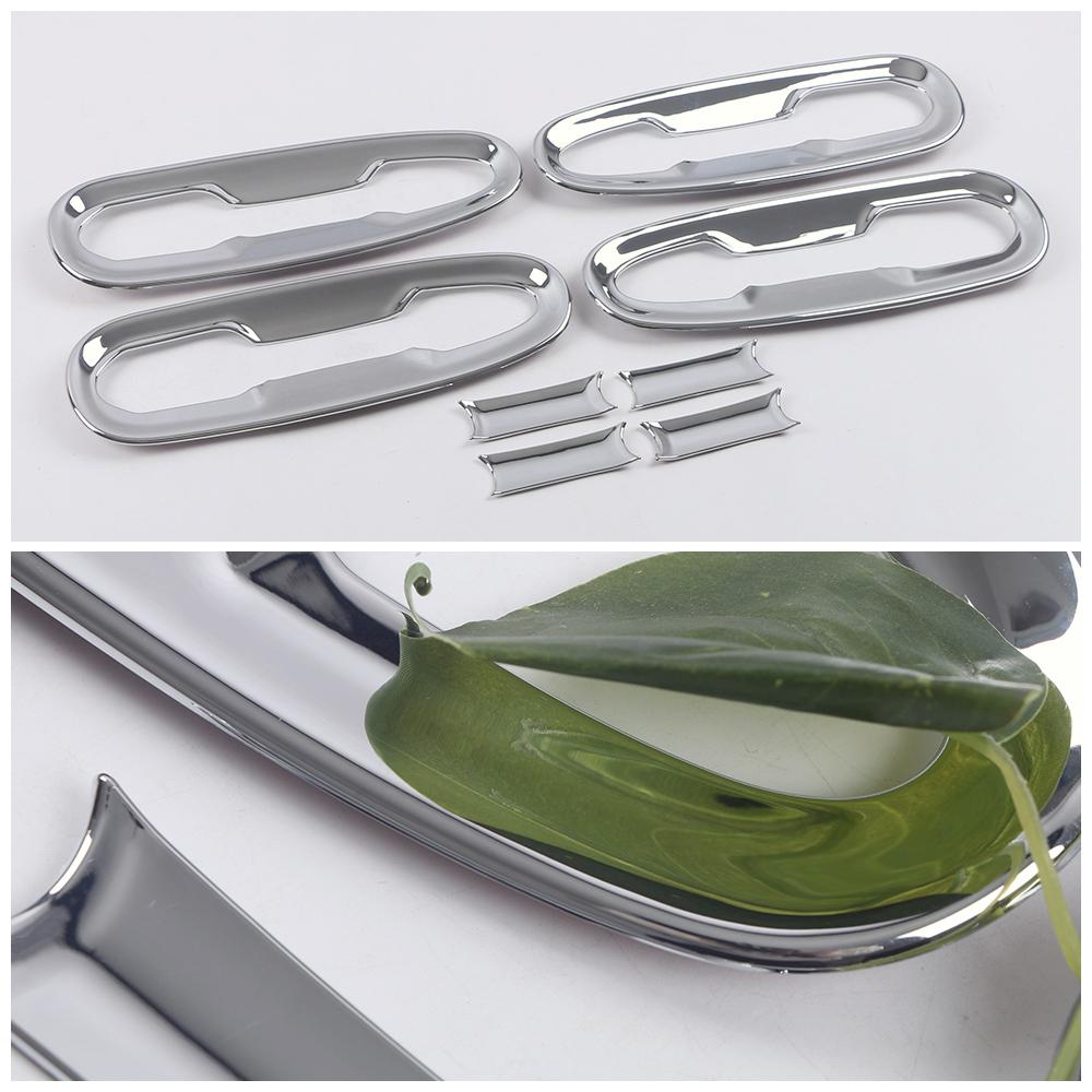 For Toyota Sienna XL40 4th 2024 2024 2024 Car Chromium Styling Side Door Handle Bowl Frame Cover Trim Carbon Black Color Refit