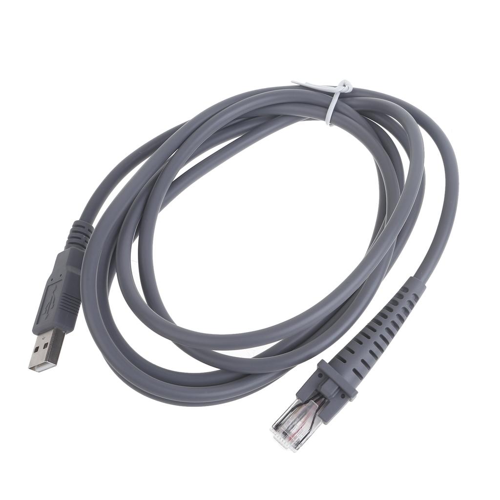 Replacement Data Cable High Speed USB Cable Universal Scanner Cable 2m/6.6FT fit for GD4130 QD2100 GBT4100 Scanners