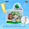 Spongebob Building Blocks Pineapple House Restaurant Anchor House Tree House Room Model Bricks Desktop Ornaments Kids Toys Gift