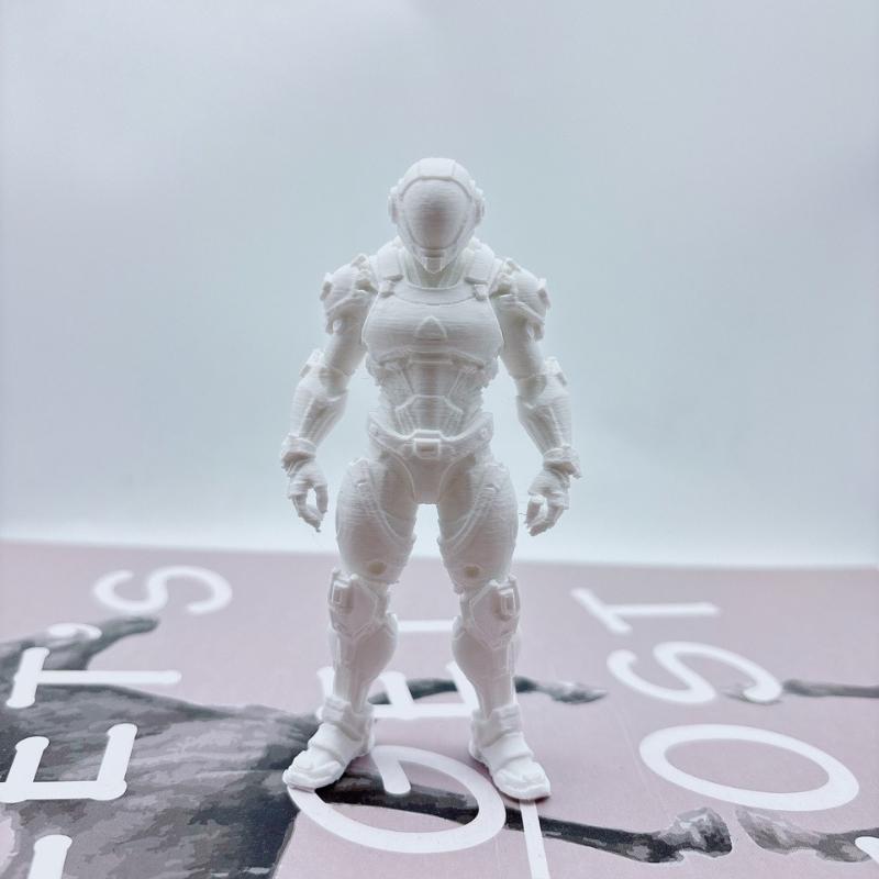 3D Printed Guardian Armor Shadow Statue, Shadow Guardian Character Model Ornament, Character Model Home and Office Decoration