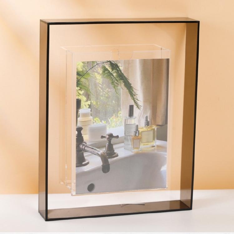 1PC Acrylic Picture Frame Photo Holder Photo Poster Desktop Wall Hangings Display