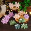 3D Christmas Flat Snowflake Leaf Patterned Silicone Candle Mold DIY Make Handmade Aromatherapy Candles Soap Gypsum Craft
