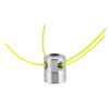 Universal Aluminium Trimmer Head with Strimmer Line Set Grass Cutter Accessories