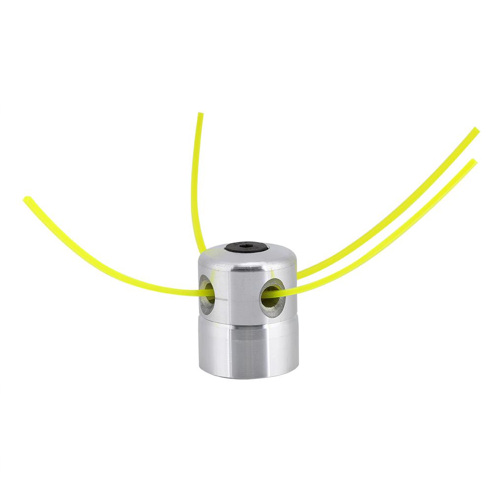Universal Aluminium Trimmer Head with Strimmer Line Set Grass Cutter Accessories