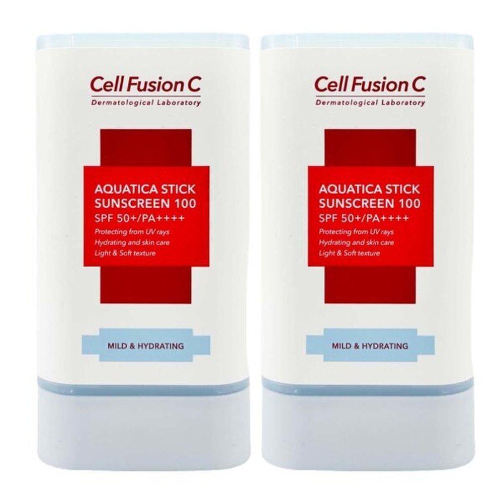 Cellfusion C Aquatica Stick Sunscreen 100 19g x2 Sunscreen adhesion sun stick sun stick
