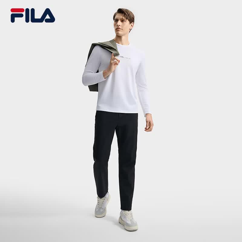 FILA Men's Knit Long Sleeve T-shirt