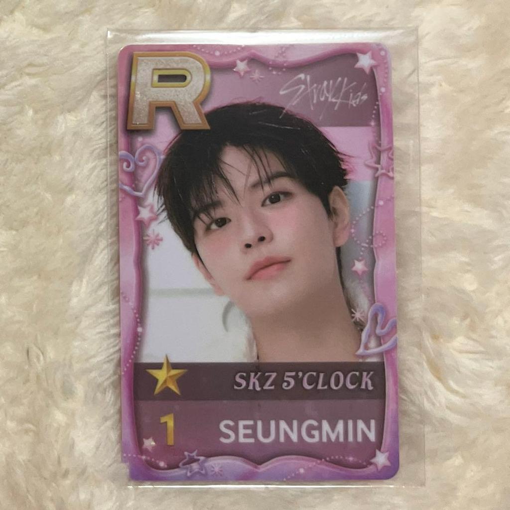 [USED] Stray Kids SSJYP 5'clock Seungmin Fan Meeting Trading Card