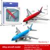 1/2 Pezzi Aereo da Collezione in Lega B777 A380 per Ragazzi Bambini Regalo Aereo Metallico di Simulazione 1:400 Giocattoli Modello di Aereo di Alluminio