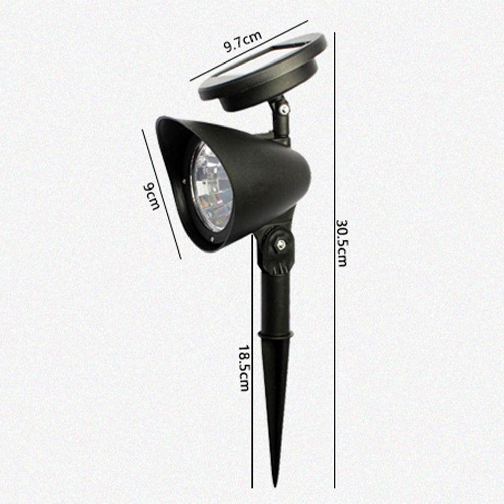 Solar Powered Solar Lawn Lights 4LED Night Light  Garden Backyard Driveway Patio