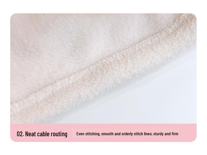 Kids' Plush Puff Jacket - Autumn/Winter Stand Collar Zipper Cardigan for Boys & Girls, Long Sleeve, Warm Home Wear.