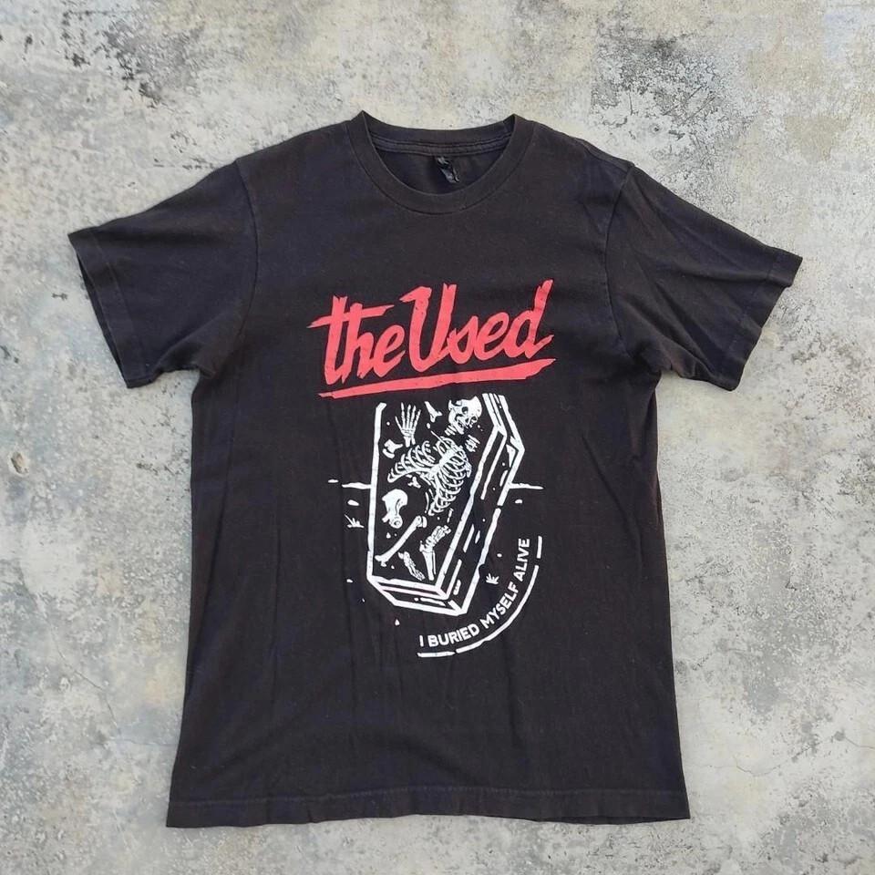 I buried myself alive The Used Band Shirt Unisex Concert S5XL R209 Unisex T-Shirt S