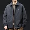 Men's Lightweight Warm Down Jacket - Autumn/Winter 2025: Trendy Versatile Lapel Coat, Plus Size Available
