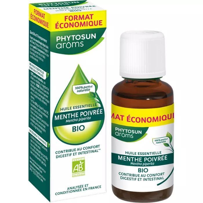 Phytosun Arôms Huile Essentielle Menthe Poivrée Bio 30ml