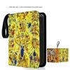 400pcs/900pcs Saint Seiya Card Album Book Folder 4/9 Card Slots Collections Zipper Double Pocket Zipper Card Binder Holder