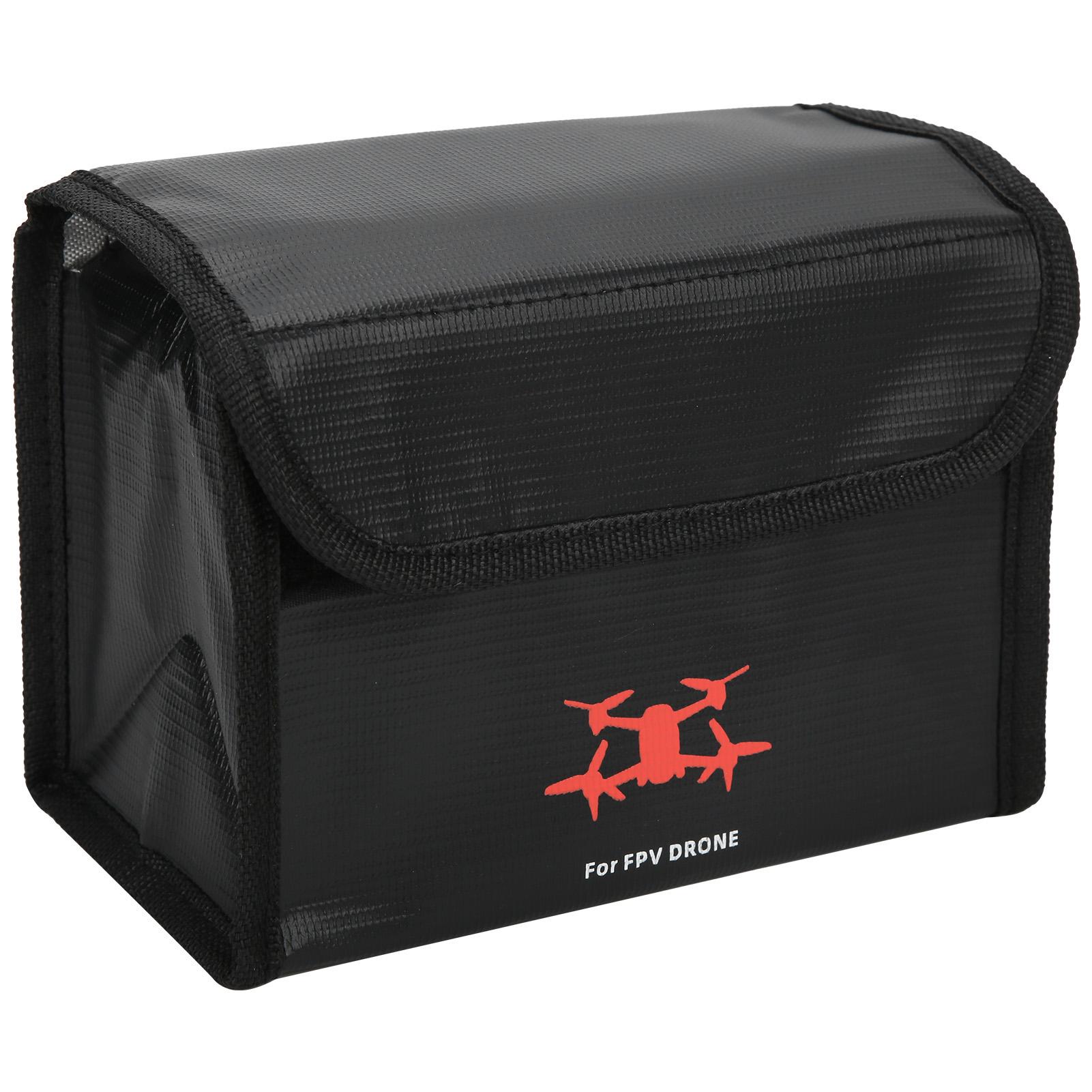 

Battery Safe Bag Вибухозахищена вогнестійка сумка Lipo Battery Protective Bag для дрона DJI FPV(3 батареї