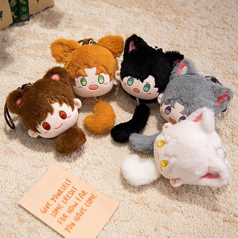 Night Light And Keychain Plush Toy Pendant Game Character Doll Decoration Gift