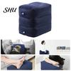 Repose-pieds Gonflable Portable pour Avion Hauteur Réglable Résistant à l'Usure Coussin de Voyage Super Doux Largement Utilisé Extenseur de Chaise Pliante Support